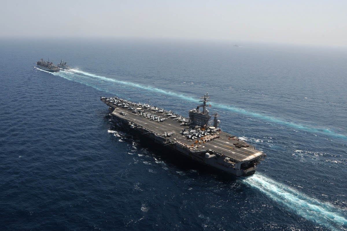 Fact Check: Do photos show USS Eisenhower damage after Houthi strike?