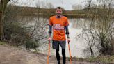 Bone cancer survivor to don crutches for London Marathon to inspire others