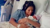 Halle Bailey celebrates 1st Mother's Day