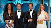 “Suits ”stars“ ”Patrick J. Adams, Gabriel Macht, Gina Torres, Sarah Rafferty reunite at Golden Globes