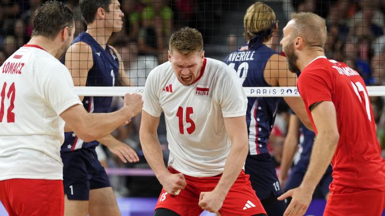 USA vs. Poland volleyball results: Team USA drops five-set thriller to top-ranked Poland in Olympic semifinals | Sporting News