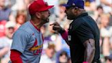 Cardinals push back to beat the Brewers in the series finale as Oli Marmol gets ejected