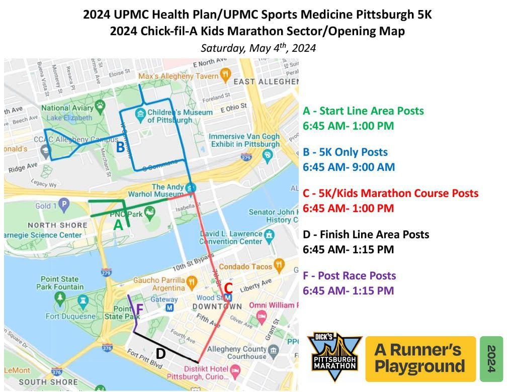 Pittsburgh Marathon 2024: When, where roads will close throughout the weekend