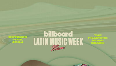 Feid se una a la semana de la música latina de Billboard