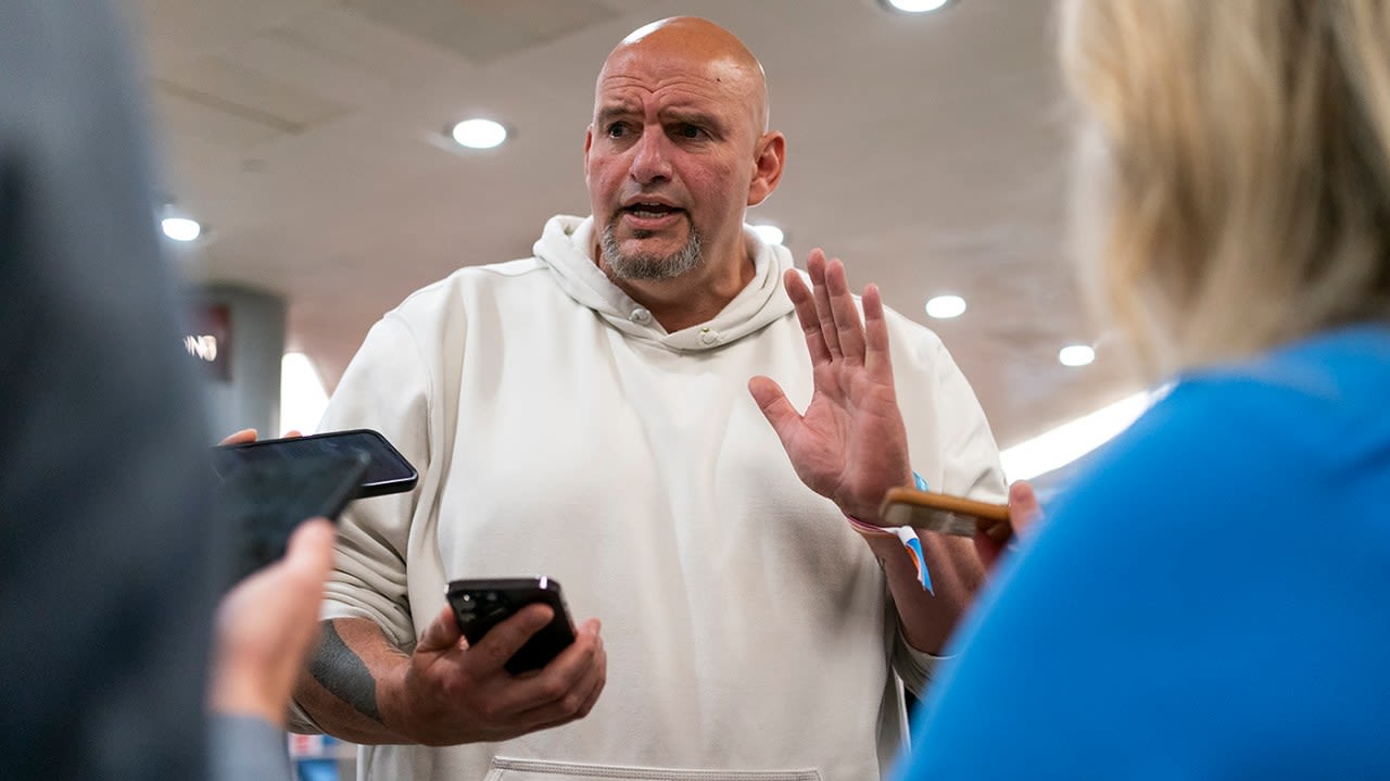 Fetterman: ‘I strongly disagree’ with Welch’s call for Biden to drop out