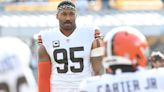 Watch: Myles Garrett shows his toe is fine on the Le Batard Show