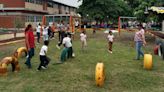 Niños de Tihuatlán estrenan parquecito