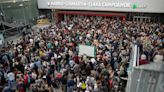 Caos en la estación de Chamartín por una caída de tensión que provoca retrasos y cancelaciones