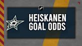 Will Miro Heiskanen Score a Goal Against the Golden Knights on May 3?