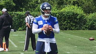 Sam Howell 'Excited to Get to Work,' Compete in Seattle Seahawks QB Room