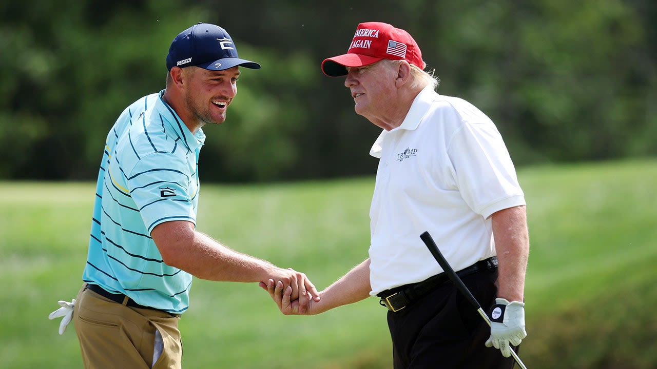 US Open champ Bryson DeChambeau announces golf challenge filmed with Donald Trump drops Tuesday