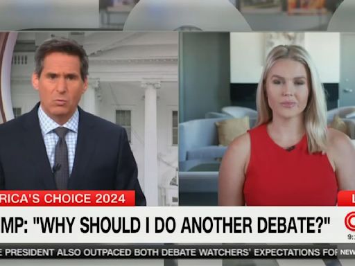 CNN’s John Berman Asks Trump Flack Why He Won’t Commit to Second Debate: ‘What Is He Worried About?’