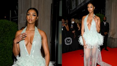 WNBA Star Angel Reese Celebrates Birthday at Met Gala, Feels ‘Beautiful and Sexy’ in Plunging 16Arlington Dress