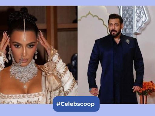 Did Salman Khan get star-stuck seeing Kim Kardashian at Ambani wedding?