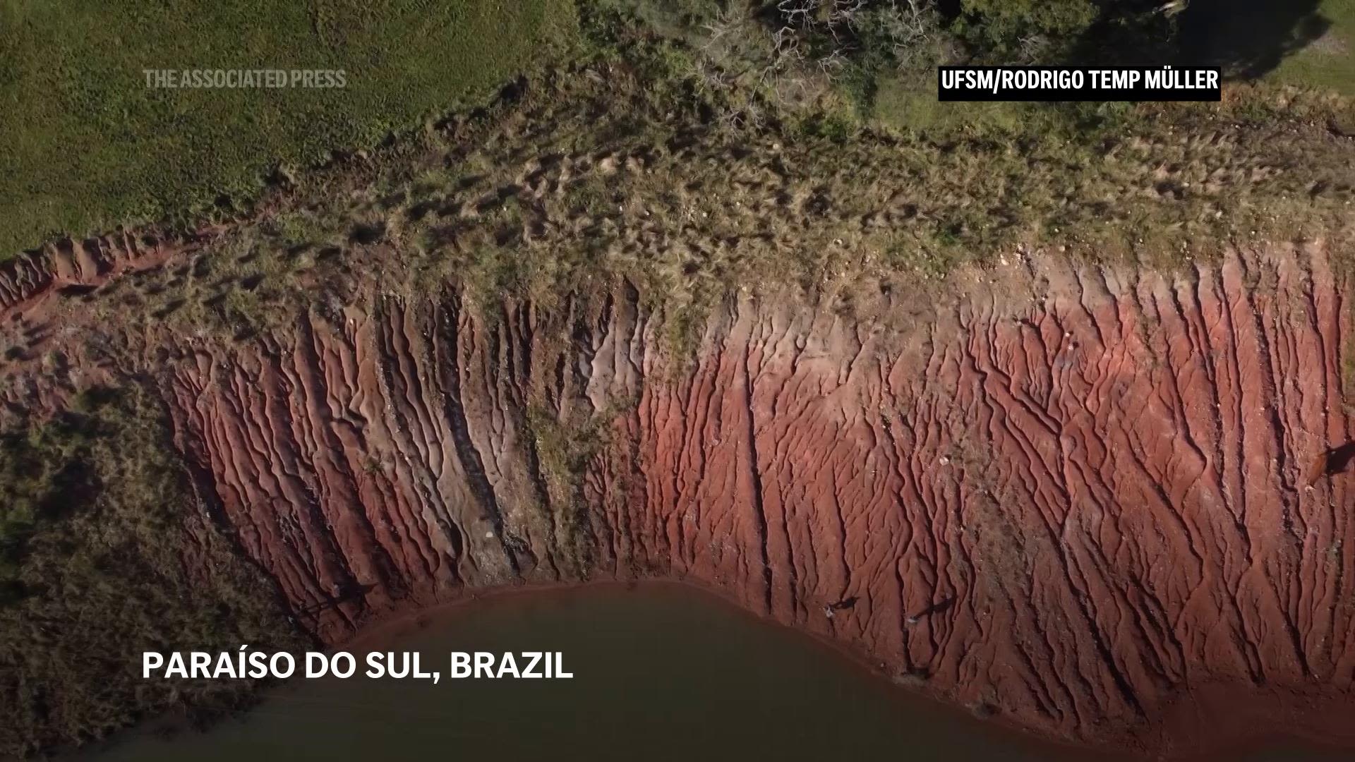 Brazilian researchers discover dinosaur fossil after heavy rains in Rio Grande do Sul