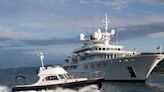 Microsoft cofounder Paul Allen's superyacht is on sale for $91 million. See inside the 303-foot boat, which has 2 helicopter pads, a beach club, and a private apartment.