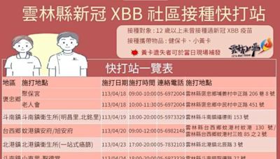 雲林縣啟動新冠XBB疫苗免費接種服務 相揪作伙保健康 | 蕃新聞