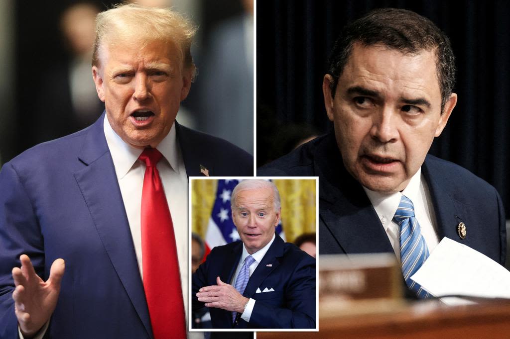 Trump says DOJ indicted Rep. Cuellar over border critiques of Biden: ‘Take him out!’