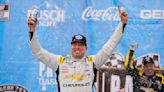 Kyle Busch wins final NASCAR Cup race on two-mile oval at Auto Club Speedway