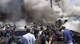 Violenta explosão num mercado de Erevan