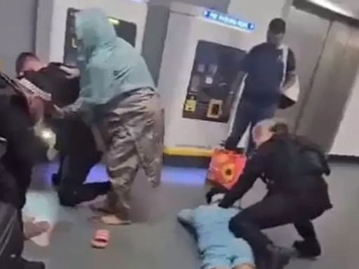 What Sparked The Manchester Airport Violence? New Video Captures Chaos Before Officer 'Stomped' Man