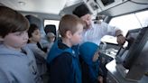 Young Cape Cod students learn what it takes to be sea captains aboard Hy-Line Cruise ferry