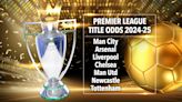 Premier League title odds 2024/25: Man City favourites, Liverpool trail Arsenal