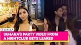 Suhana Khan's London Night Out with Agastya Nanda Reignites Dating Rumors | Etimes - Times of India Videos