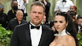 Matt Damon and Wife Luciana Opt for Complementary Dior Looks for Met Gala 2024 Red Carpet