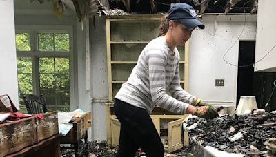 I've always had a hard time decluttering. When my childhood home burned down, I learned a lot about letting go.