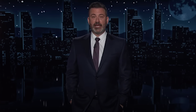 Jimmy Kimmel roasts Trump for ‘lying about a crowd that wasn’t there’ outside trial courthouse