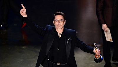 Robert Downey Jr. Thanks Entertainment Attorney for “Bailing Me Out” As He Wins Oscar