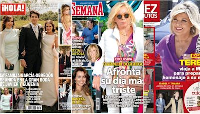 Estas son las portadas de las revistas del corazón de hoy, miércoles 8 de mayo