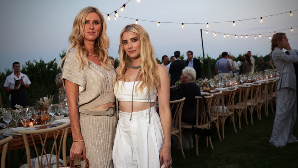 Emma Roberts, Nicky Hilton and More Attend Brunello Cucinelli Dinner at Wölffer Estate in the Hamptons