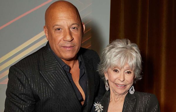 Vin Diesel Gives 'First Crush' Rita Moreno a Moving Tribute at N.Y.C. Gala in Her Honor