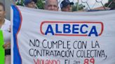 Trabajadores de la empresa Albeca protestaron para exigir mejoras laborales