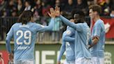 0-4. El Celta, con los dobletes de Bamba y Carles Pérez, supera a un animoso Turégano