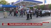 Chicago police clears anti-war, Pro-Palestine encampment