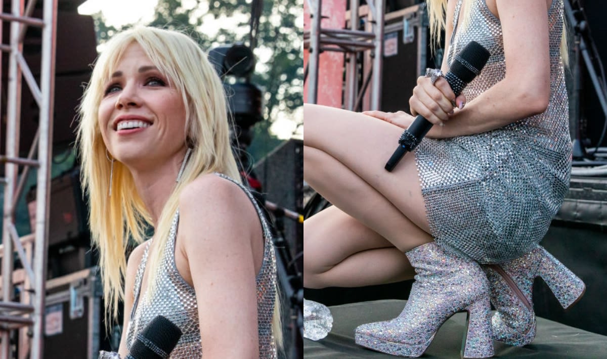 Carly Rae Jepsen Shines With Glitter Boots at Pitchfork Music Festival — Here’s Why This Sparkling Style Is Trending