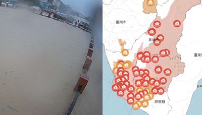 高雄人注意！26區一級淹水警戒 網友急喊：雨勢持續擴大