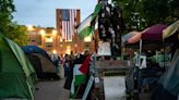 GWU threatens to suspend students for trespassing in pro-Palestine encampment