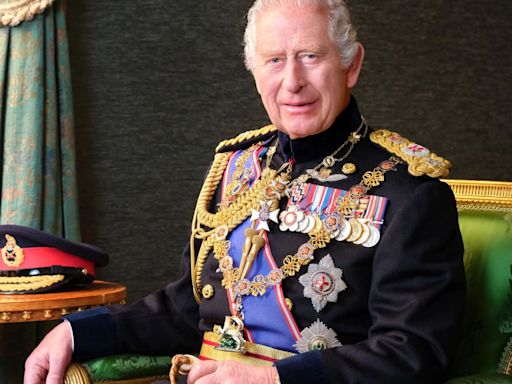 Charles wears Field Marshal's uniform in new photo released for Armed Forces Day