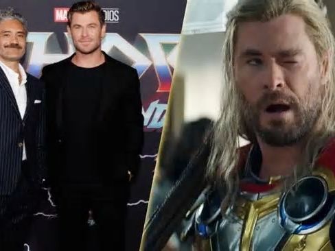 Chris Hemsworth afirma que se convirtió en una parodia de sí mismo en Thor: Love and Thunder