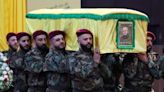 Hezbollah says it has fired 200 rockets into Israel after killing of commander