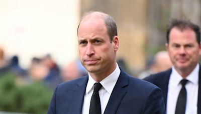 Back on the Job: Prince William Pops Up at WWII Hero’s Funeral