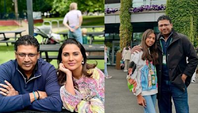 Lara Dutta enjoys Wimbledon with 'amazing man' Mahesh Bhupathi and daughter Saira; says, 'Feel so privileged'