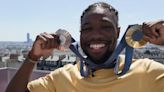 Paris Olympics: World's fastest man Noah Lyles happy to carry weight of medals - and a bigger mission