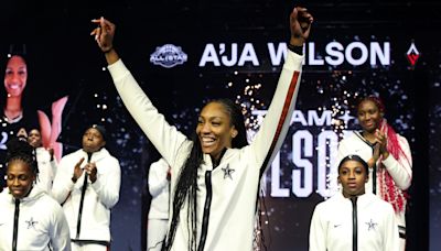 A'ja Wilson, Caitlin Clark top initial round of fan voting for WNBA All-Star Game