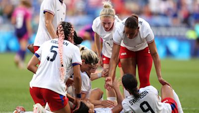 When does Team USA women's soccer play for gold medal? 2024 Olympics match schedule, TV