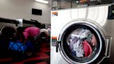 Community takes advantage of free laundry day at Detroit's largest laundromat